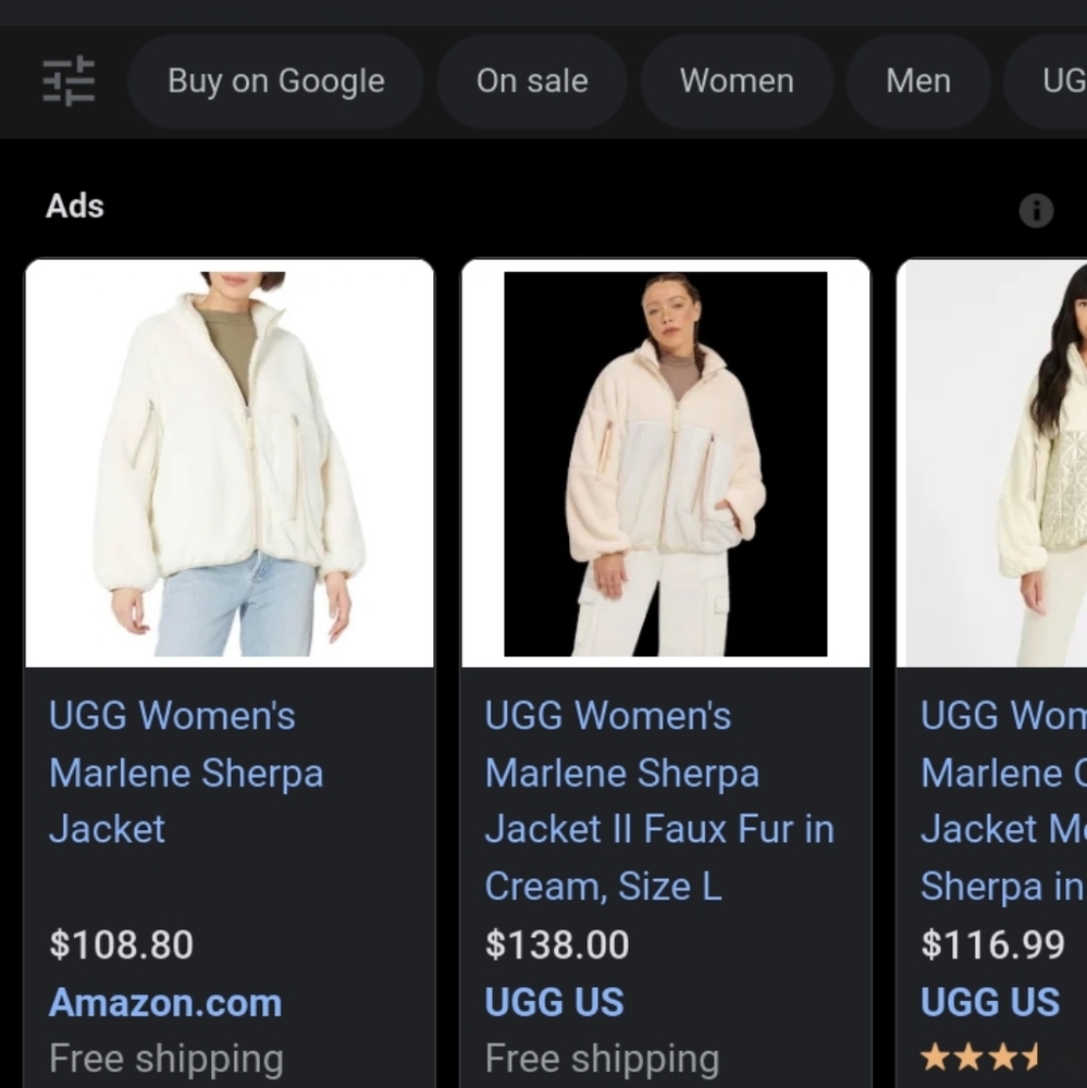 Uggs M Sherpa jacket